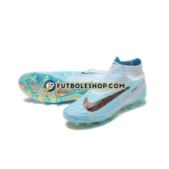 Botas de Fútbol Nike Phantom GX Elite FG Azul Amarillo Blanco