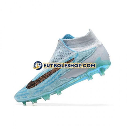 Botas de Fútbol Nike Phantom GX Elite FG Azul Amarillo Blanco