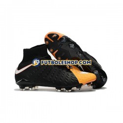 Botas de Fútbol Nike Phantom Hypervenom 3 Elite DF FG Naranja Negro