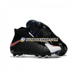Botas de Fútbol Nike Phantom Hypervenom 3 Elite DF FG Rojo Blanco Negro