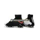 Botas de Fútbol Nike Phantom Hypervenom 3 Elite DF FG Rojo Blanco Negro