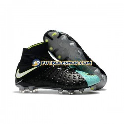 Botas de Fútbol Nike Phantom Hypervenom 3 Elite DF FG Azul Negro