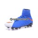 Botas de Fútbol Nike Phantom Hypervenom 3 Elite DF FG Rojo Azul Blanco
