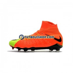 Botas de Fútbol Nike Phantom Hypervenom 3 Elite DF FG Naranja Amarillo