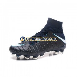 Botas de Fútbol Nike Phantom Hypervenom III Elite DF FG Blanco Negro
