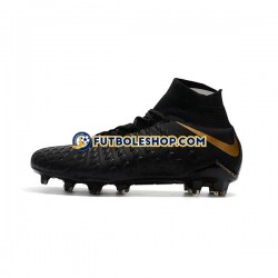 Botas de Fútbol Nike Phantom Hypervenom III Elite DF FG Amarillo Negro