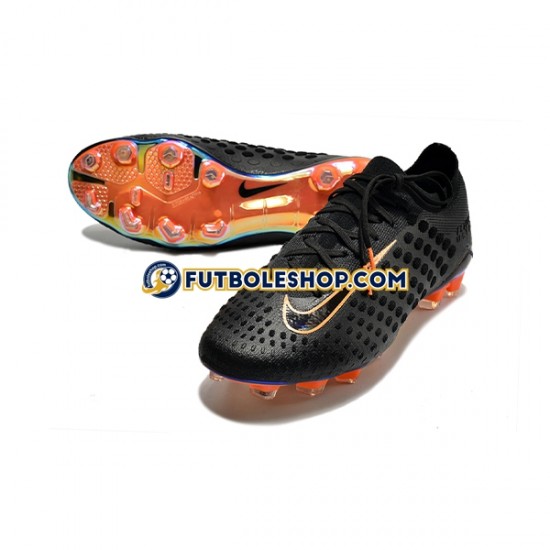 Botas de Fútbol Nike Phantom Ultra Venom FG color Naranja Negro