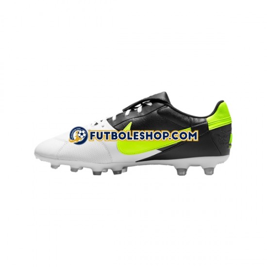 Botas de Fútbol Nike Premier III FG Amarillo Blanco Negro