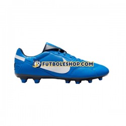 Botas de Fútbol Nike Premier III FG Azul Blanco