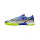 Botas de Fútbol Nike React Phantom GT2 Recharge Pro TF Gris Azul Amarillo