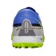 Botas de Fútbol Nike React Phantom GT2 Recharge Pro TF Gris Azul Amarillo