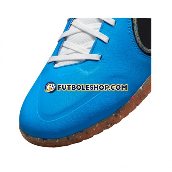Botas de Fútbol Nike React Tiempo Legend IX Pro IC Halle Azul Verde Negro