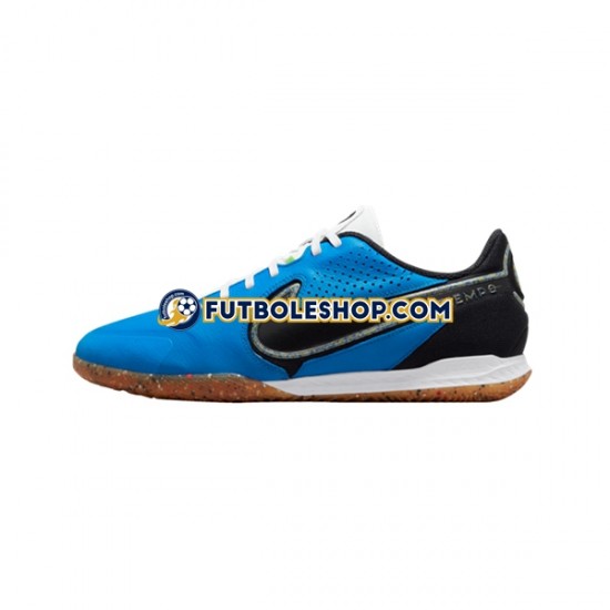 Botas de Fútbol Nike React Tiempo Legend IX Pro IC Halle Azul Verde Negro