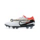 Botas de Fútbol Nike Tiempo Legend 10 Elite FG Naranja Blanco Negro