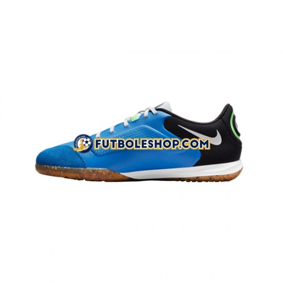Botas de Fútbol Nike Tiempo Legend IX Academy IC Halle Azul Verde Negro