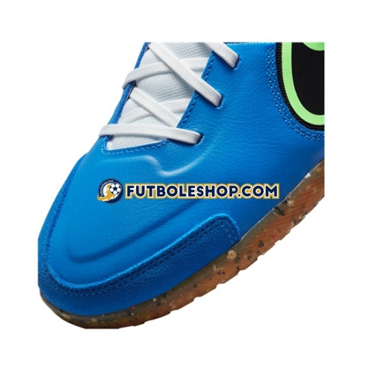 Botas de Fútbol Nike Tiempo Legend IX Academy IC Halle Azul Verde Negro