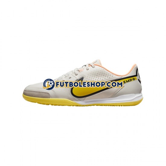 Botas de Fútbol Nike Tiempo Legend IX Academy IC Halle Lucent Gris Naranja