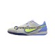 Botas de Fútbol Nike Tiempo Legend IX Recharge Academy IC Halle Gris Azul Amarillo