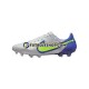 Botas de Fútbol Nike Tiempo Legend IX Recharge Elite FG Gris Azul Amarillo Blanco