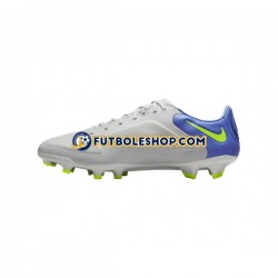 Botas de Fútbol Nike Tiempo Legend IX Recharge Pro FG Gris Azul Amarillo
