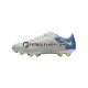 Botas de Fútbol Nike Tiempo Legend IX Recharge Pro FG Gris Azul Amarillo