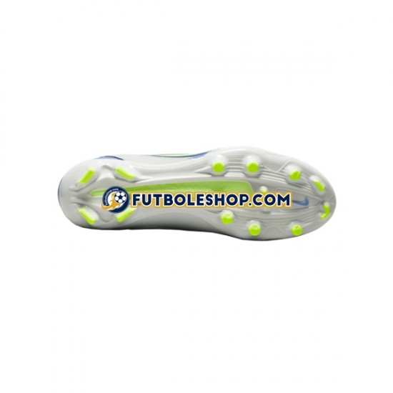Botas de Fútbol Nike Tiempo Legend IX Recharge Pro FG Gris Azul Amarillo
