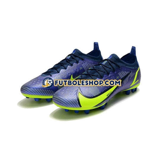 Botas de Fútbol Nike Vapor 14 Elite PRO AG Azul Verde