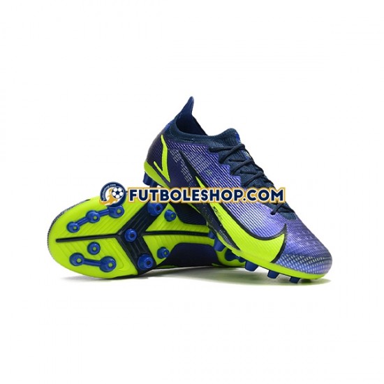 Botas de Fútbol Nike Vapor 14 Elite PRO AG Azul Verde