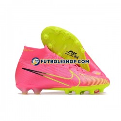Botas de Fútbol Nike Zoom Vapor 15 Elite SE AG Rosa Verde