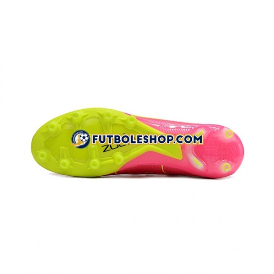 Botas de Fútbol Nike Zoom Vapor 15 Elite SE AG Rosa Verde