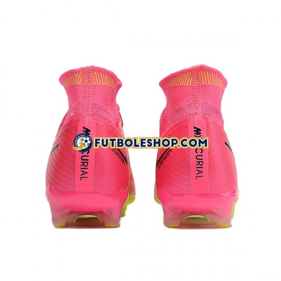 Botas de Fútbol Nike Zoom Vapor 15 Elite SE AG Rosa Verde