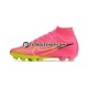 Botas de Fútbol Nike Zoom Vapor 15 Elite SE AG Rosa Verde