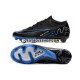 Botas de Fútbol Nike Zoom Vapor 15 Elite SE FG Azul Negro