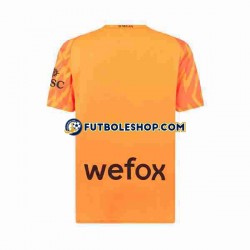 Segunda Equipación del AC Milan Portero 2023-2024 Manga Corta para Hombre