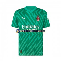 Primera Equipación del AC Milan Portero Mike Maignan 16 2023-2024 Manga Corta para Hombre