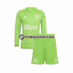 Primera Equipación del AFC Ajax Portero 2023-2024 ML para Niño (Camiseta y pantalón) Primera Equipación del AFC Ajax Portero 2023-2024 ML para Niño (Camiseta y pantalón)
