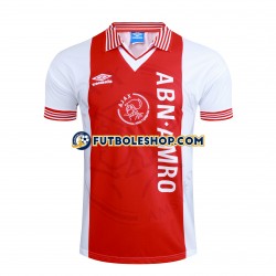 Primera Equipación del AFC Ajax Retro 1994-1995 Manga Corta para Hombre Primera Equipación del AFC Ajax Retro 1994-1995 Manga Corta para Hombre
