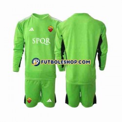 Segunda Equipación del AS Roma Portero 2023-2024 ML para Niño (Camiseta y pantalón)