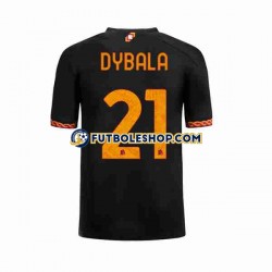 Tercera Equipación del AS Roma Paulo Dybala 21 2023-2024 Manga Corta para Hombre