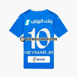 Primera Equipación del Al Hilal Neymar JR 10 2023-2024 Manga Corta para Hombre