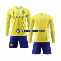 Primera Equipación del Al-Nassr 2023-2024 ML para Niño (Camiseta y pantalón)