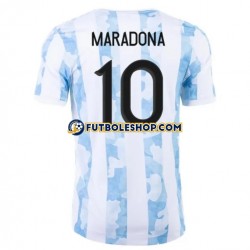 Primera Equipación del Argentina Maradona 10 2021 Manga Corta para Hombre