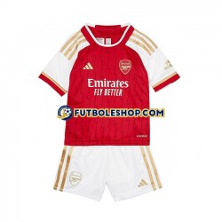 Primera Equipación del Arsenal 2023-2024 Manga Corta para Niño (Camiseta y pantalón)