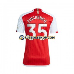 Primera Equipación del Arsenal Oleksandr Zinchenko 35 2023-2024 Manga Corta para Hombre