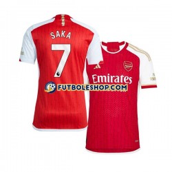 Primera Equipación del Arsenal Saka 7 2023-2024 Manga Corta para Hombre