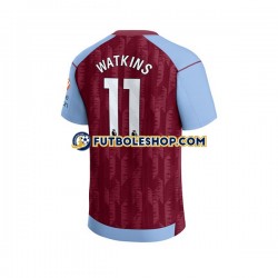 Primera Equipación del Aston Villa Ollie Watkins 11 2023-2024 Manga Corta para Hombre
