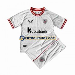 Segunda Equipación del Athletic Bilbao 2023-2024 Manga Corta para Niño (Camiseta y pantalón)
