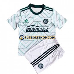 Segunda Equipación del Atlanta United 2022-2023 Manga Corta para Niño (Camiseta y pantalón)