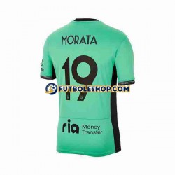Tercera Equipación del Atlético Madrid Alvaro Morata 19 2023-2024 Manga Corta para Hombre