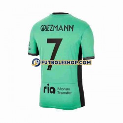 Tercera Equipación del Atlético Madrid Antoine Griezmann 7 2023-2024 Manga Corta para Hombre